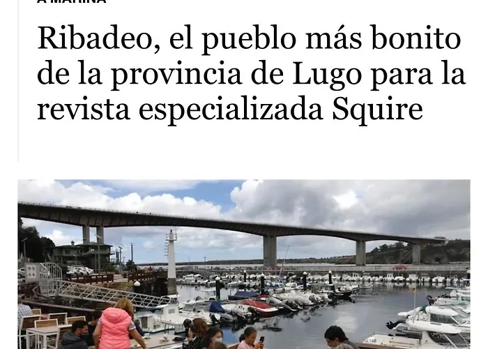 Moderno Piso Con La Mejor Terraza De Y Vistas Maravillosas * Ribadeo