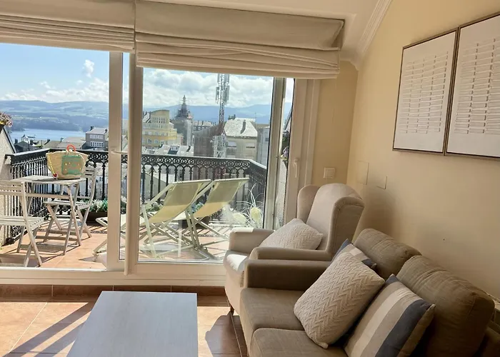 Moderno Piso Con La Mejor Terraza De Y Vistas Maravillosas Ribadeo