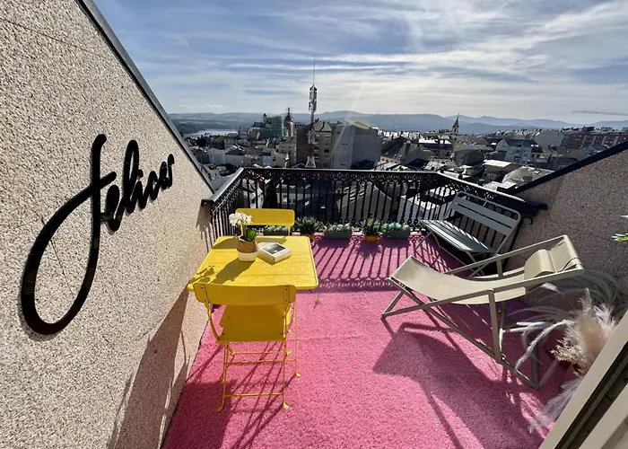 Appartement Moderno Piso Con La Mejor Terraza De Y Vistas Maravillosas Ribadeo